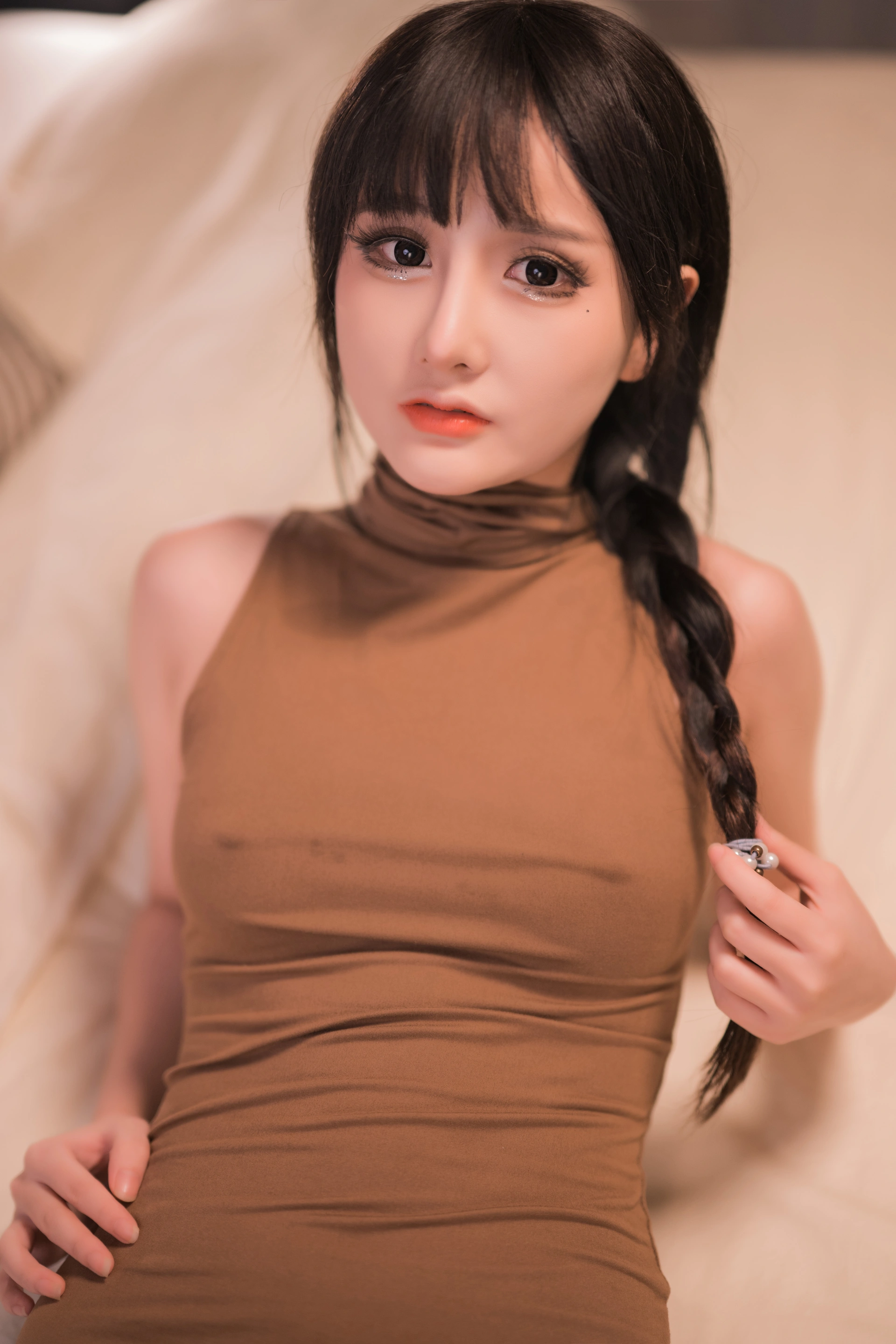您的蛋蛋 – NO.031 tu点棕裙 2