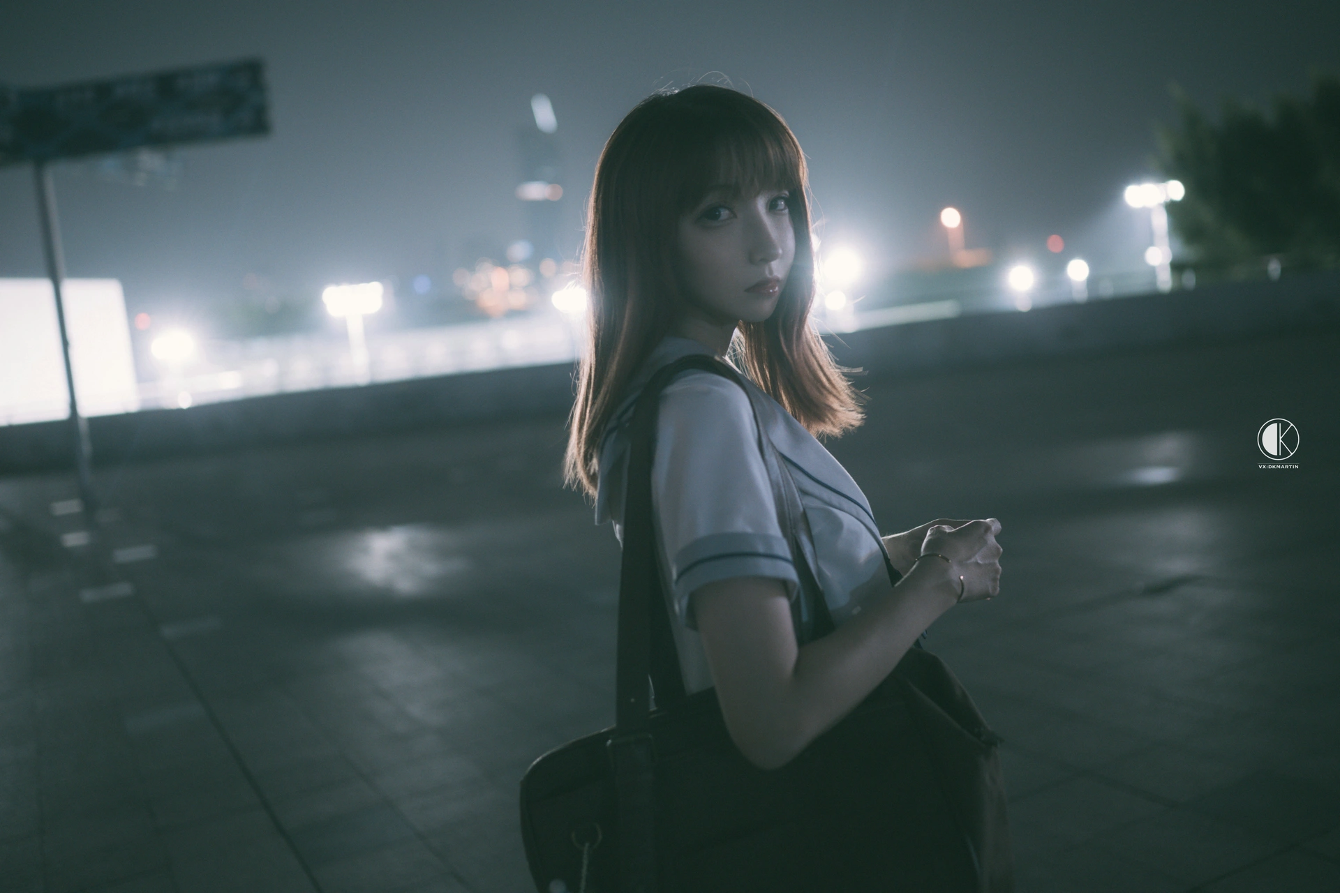 祖木子 – NO.027 JK黑丝 1